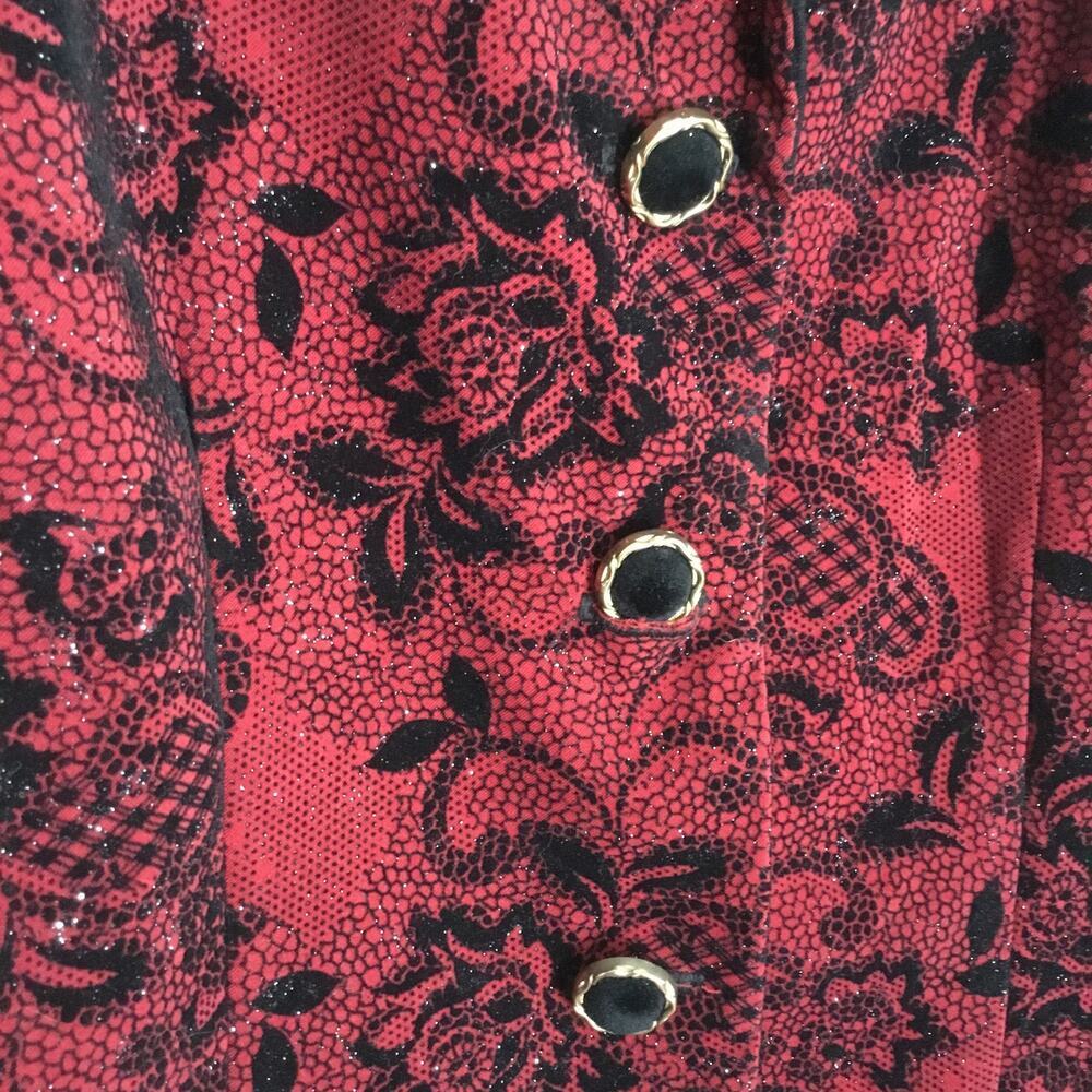 Jessica Howard Cocktail Dressy Red Suits & Suit Separates for Women Sz 14 - Picture 3 of 7